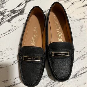 Calvin Klein black loafers